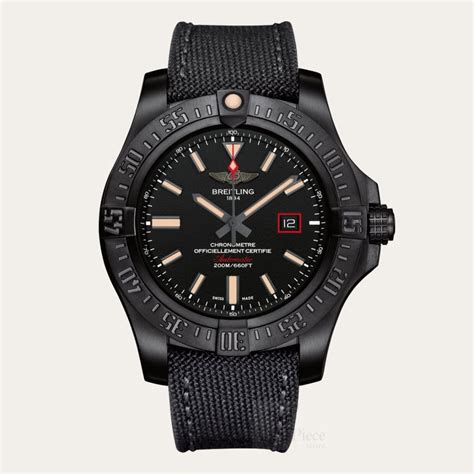 breitling 44mm avenger blackbird|v17311101b1w1.